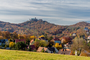 Herbstspaziergang rund um die Wartburgstadt Eisenach am Rande des Thüringer Waldes - Thüringen