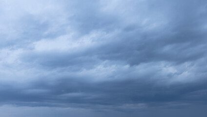 Cloudy sky. Stormy dark sky