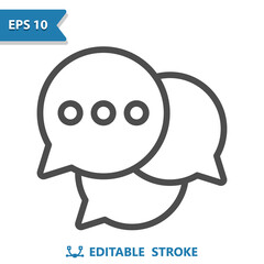 Group Chat Icon, Chat Bubbles