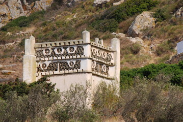 Tinos island  traditional pigeon house (Greece)