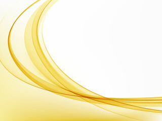 Abstract smoky wave background.Yellow wave. Template brochure design.