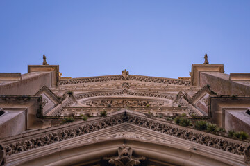 Catedral vista de baixo