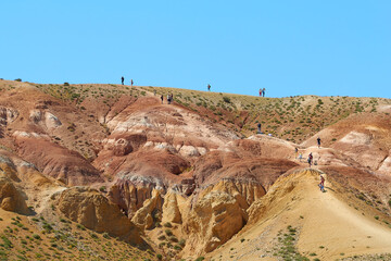 martian valley in the Altai republic
