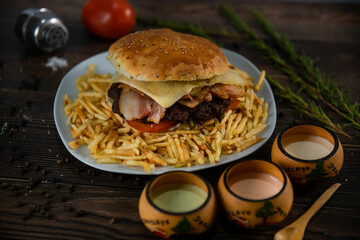 Peruvian burger 