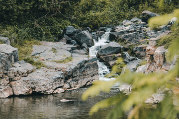 waterfall in the forest