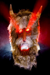 A devils mask vor carnival and halloween