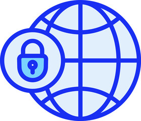 Internet security Isolated Vector icon which can easily modify or edit

