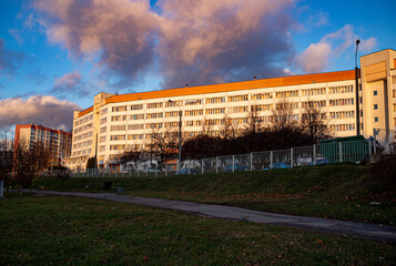 Obraz premium building in the city