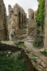 Old French stronghold ruins