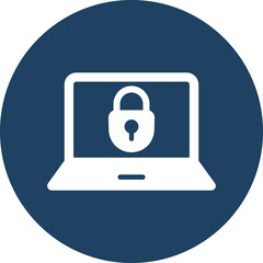 laptop lock Isolated Vector icon which can easily modify or edit

