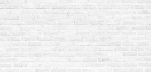 Fototapeta na wymiar vintage white brick wall texture background