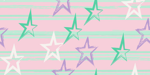 Modern illustration for wrapping paper design. Wallpaper wrapping paper textile print