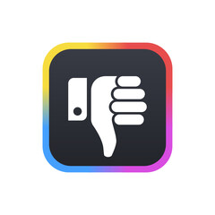 Thumbs Down - Sticker