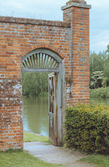 old wall doorway