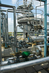 Natural gas storage plant