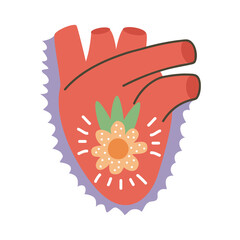 pretty decorative heart