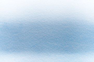 Fototapeta na wymiar Magic winter snow. Snow texture top view of the snow. Gradient frame texture for design. Snowy blue texture. Creative concept design. Frame template.
