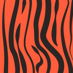 Pattern motif tiger design background