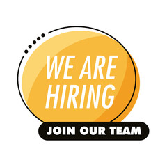 we are hiring sign