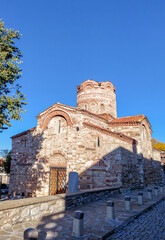 Ruins of Ancient Church in the town of Nessebar, Burgas