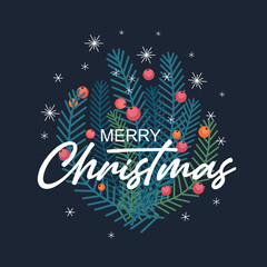 Fototapeta na wymiar Hand sketched Merry Christmas card, badge, icon typography. Lettering Happy Holidays for Christmas, New Year greeting card, invitation template, banner, poster. Vector EPS10