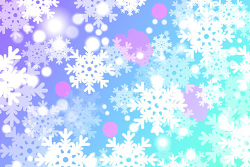 Snowflake background & Digital Paper