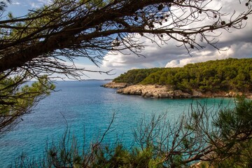 Cala excorxada, the most beautiful beach of Menorca