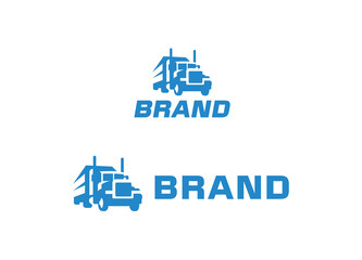 Truck logo for sale. Transportation logo. 
