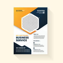 Creative Corporate & Business Flyer Brochure Template Design,  abstract business flyer, vector template design. Brochure design,  cover, annual report, poster, flyer