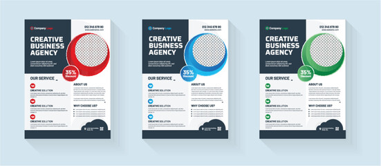 Creative Corporate & Business Flyer Brochure Template Design,  abstract business flyer, vector template design. Brochure design,  cover, annual report, poster, flyer