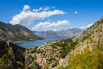 Fototapeta na wymiar A view of city Kotor