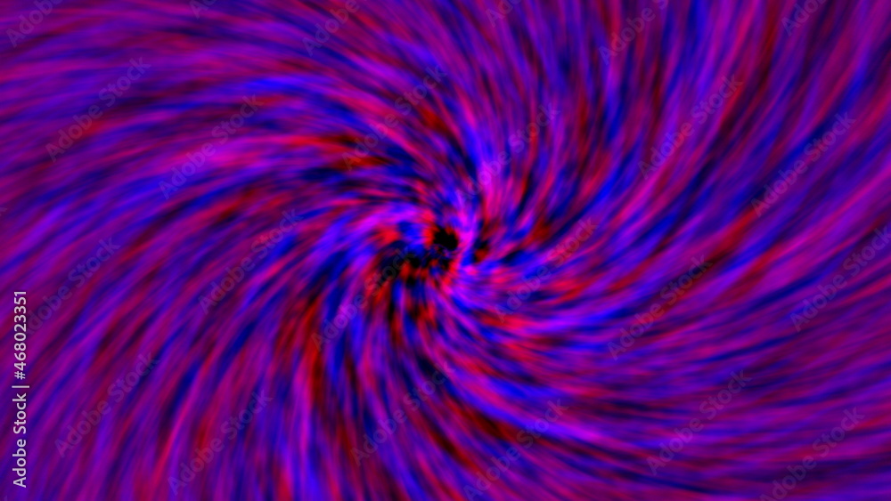 Poster abstract 3d render swirl with twisting lines in constant rotation effect. ring energy sucks in spati