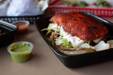 Mexican sandwich Torta