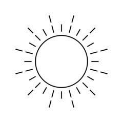 sun light forecast weather icon