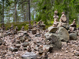Steinmännchen in Schweden
