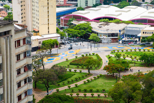 Centro de Belo Horizonte, Minas Gerais (pra&ccedil;a raul soares, festival cura)