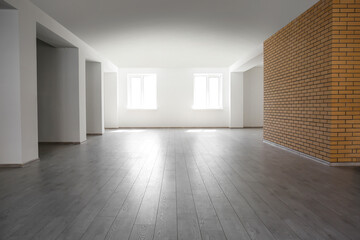 View of big empty office