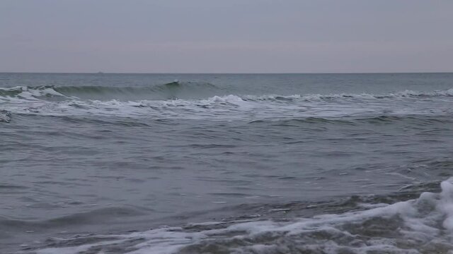 Strand der Ostsee im Herbst