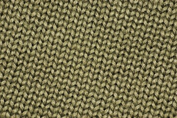 Knitted wool background is gray. Applicable for lettering, design and creativity.