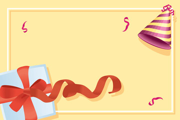 pretty birthday frame