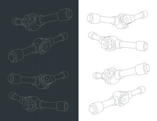 Universal joint blueprints