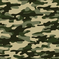 Fototapeta premium military camouflage. vector seamless print. army camouflage for clothing or printing