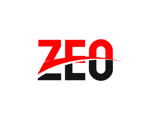 ZEO Letter Initial Logo Design Vector Illustration