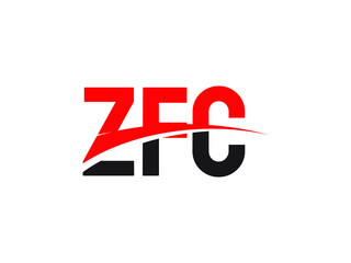 ZFC Letter Initial Logo Design Vector Illustration