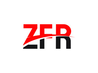 ZFR Letter Initial Logo Design Vector Illustration