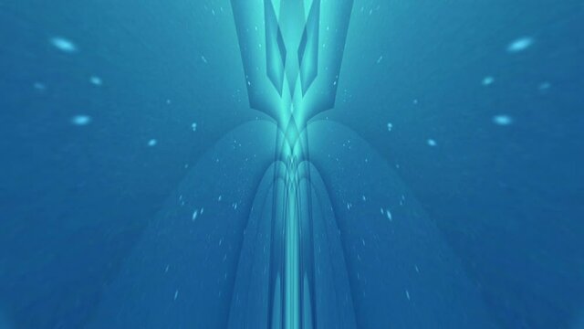 Abstract Cyberspace Animation Background, Loop, 4k
