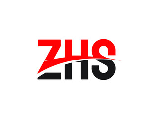 ZHS Letter Initial Logo Design Vector Illustration