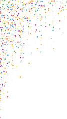 Festive favorable confetti. Celebration stars. Col