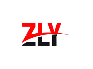 ZLY Letter Initial Logo Design Vector Illustration