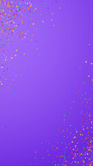 Festive fantastic confetti. Celebration stars. Chi